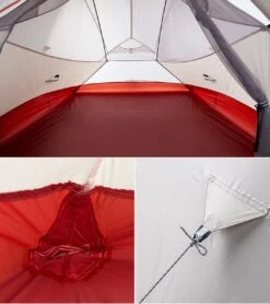 Cloud Up 3 Upgraded - Naturehike® - Tent 3 Persoons - Lichtgewicht Tent - Incl. Grondzeil - 20D 4000MM - Outdoor Kampeertent - Waterdicht - Hiking & Wandelen -Outdoor Camping Winkel 1068x1200