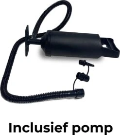 Deryan Luxe Twin Luchtbed - Tweepersoons Luchtbed Inclusief Pomp - 200 Cm X 130 X 13 Cm -Outdoor Camping Winkel 1074x1200 4