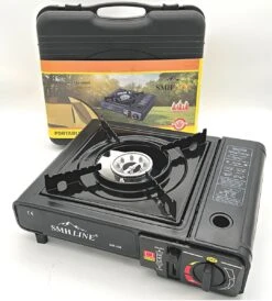 Camping Kooktoestel - Draagbaar Gasfornuis - Incl. Koffer