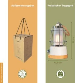 Skandika Kiruna LED-Lamp – Tentlampen – Campinglampen – Buiten Lantaarn – Buitenverlichting – Buiten Lamp - Retro Outdoor Camping Lamp Met Powerbank, Traploos Dimbaar, Draadloos, Oplaadbare Batterij, USB, Warm En Koud Wit, 75h Lichtduur – Groen -Outdoor Camping Winkel 1084x1200 3