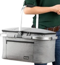 Bomoe Koeltas Picknickmand Opvouwbaar IceBreezer K47 - 47x27x26 Cm - 32 Liter- Perfect Voor Barbecues Of Boodschappen -Outdoor Camping Winkel 1101x1200 1