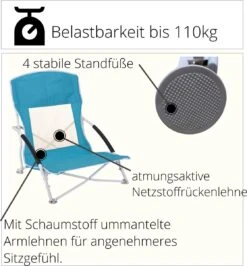 JEMIDI Lichtgewicht Inklapbare Draagbare Strandstoel - Opvouwbare Campingstoel Met Draagtas - Ademend En Comfortabel -Outdoor Camping Winkel 1116x1200
