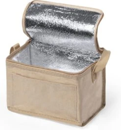 Merkloos Koeltas - Lunchtas - Koeltasje Lunch - Koelelementen - Isolatie - Volwassenen - Dames - Heren - Gerecycled - Papier - Aluminium -Outdoor Camping Winkel 1123x1200