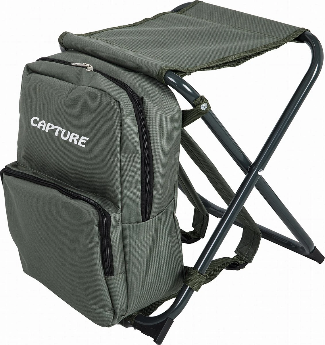 Capture Outdoor, "Traveller OX-37" Camping Kruk Met Rugzak, Opvouwbaar, Lichtgewicht, Verstelbare En Gevoerde Draagriemen, … 3 Capture Outdoor, "Traveller OX-37" Camping Kruk Met Rugzak, Opvouwbaar, Lichtgewicht, Verstelbare En Gevoerde Draagriemen, …