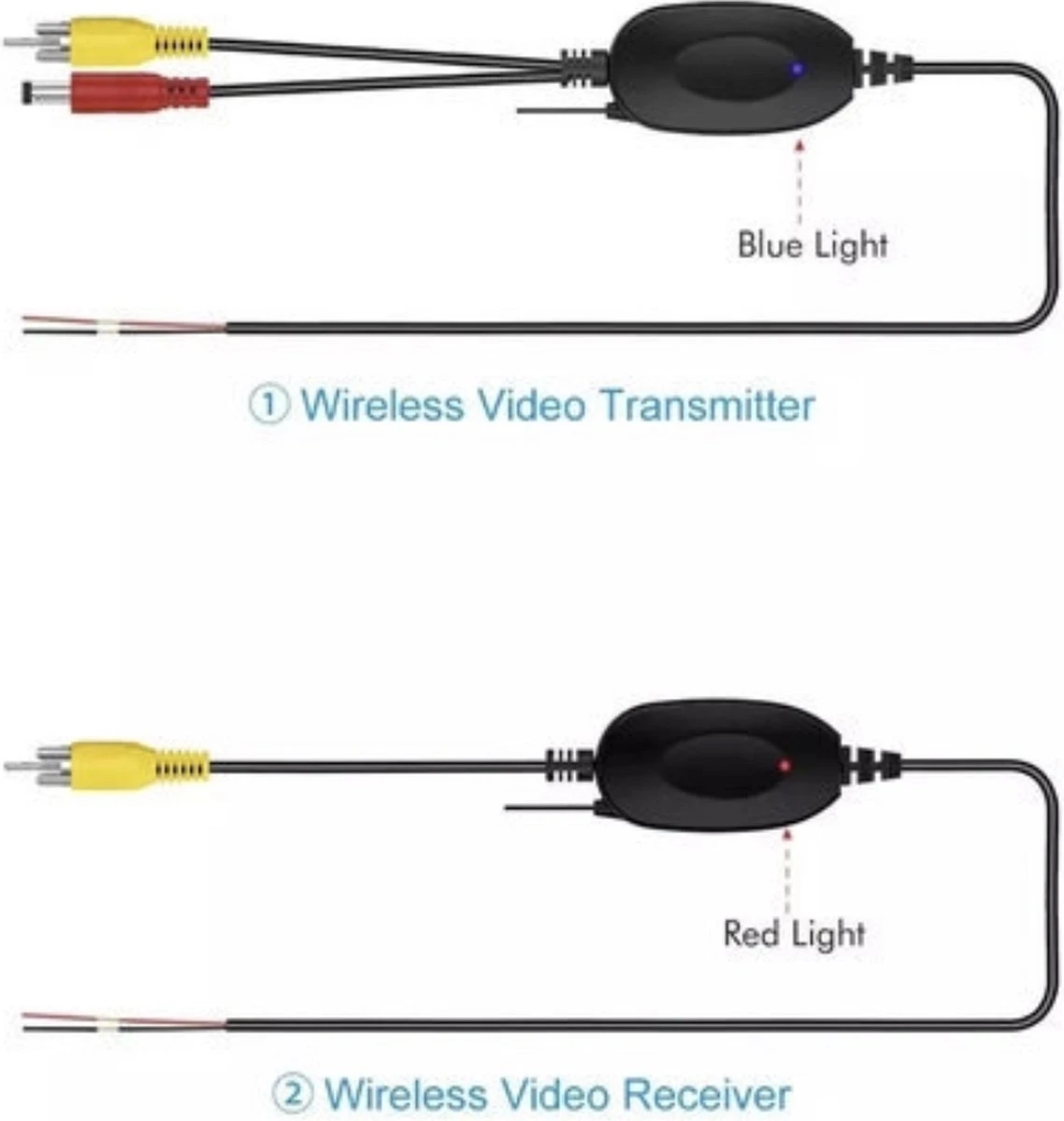 Draadloos Achteruitrijcamera 170 Graden Kijkhoek/Parkeerhulp/LED/Nachtzicht + Kentekenplaat Houder + Draadloos Module 11 Draadloos Achteruitrijcamera 170 Graden Kijkhoek/Parkeerhulp/LED/Nachtzicht + Kentekenplaat Houder + Draadloos Module - Afbeelding 9