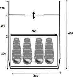 Redwood Zephyr 280 PO - Tent 4-persoons - Tunnel Tent - Grijs -Outdoor Camping Winkel 1140x1200