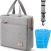 Brisby 4 Laags Geïsoleerde Koeltas - Lunchtas 7 Liter - Lichtgrijs -Outdoor Camping Winkel 1148x1200 1