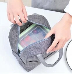 Koeltas - Lunchtas - Volwassenen En Kinderen - Compact & Handig: Zomer - Picknick -School - Lunch - Werk - Klassiek Grijs 24 Koeltas - Lunchtas - Volwassenen En Kinderen - Compact & Handig: Zomer - Picknick -School - Lunch - Werk - Klassiek Grijs -Outdoor Camping Winkel 1168x1200