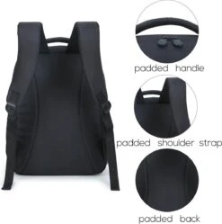 Koelrugtas - 23L - Wandelrugzak - Dagrugzak - Outdoor Rugzak - Dames & Heren - Zwart -Outdoor Camping Winkel 1189x1200 1