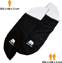 Deryan Cocoon Pop Up Tent - Slaapzak - Luchtbed - Luchtpomp - 4 Persoons - Zilver -Outdoor Camping Winkel 1189x1200 3