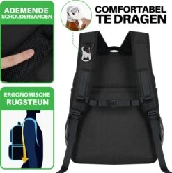 Brisby 4 Laags Geïsoleerde Koeltas Rugzak - 25 Liter - Met Handige Vakken Voor Bestek En Essentials - Waterafstotend Materiaal - Zwart 15 Brisby 4 Laags Geïsoleerde Koeltas Rugzak - 25 Liter - Met Handige Vakken Voor Bestek En Essentials - Waterafstotend Materiaal - Zwart -Outdoor Camping Winkel 1192x1200 3
