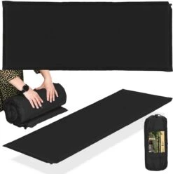 Springos Slaapmat | Zelfopblazend | 180 Cm | Inclusief Hoes | Zwart -Outdoor Camping Winkel 1193x1200 5