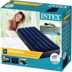 Intex Downy Twin Luchtbed - 1-persoons - 191x76x22 Cm -Outdoor Camping Winkel 1195x1200 6
