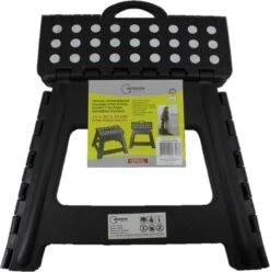 Benson Opstapje 1 Trede Vouwbaar Kunststof - Opstap Voor Caravan Of Camper - Goedgekeurd EN14183 Zwart -Outdoor Camping Winkel 1195x1200 9