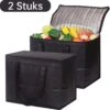Merkloos 2 Stuks Geïsoleerde Koeltas Met Bodemplaat - Zwart -Outdoor Camping Winkel 1196x1200 1