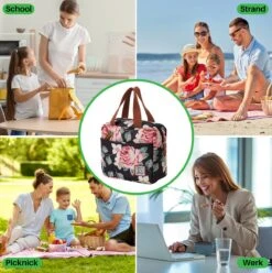 Brisby 4 Laags Geïsoleerde Koeltas - Lunchtas 4 Liter - Bloemetjes -Outdoor Camping Winkel 1197x1200 20