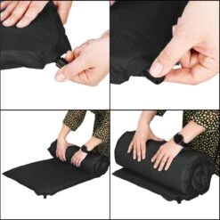 Springos Slaapmat | Zelfopblazend | 180 Cm | Inclusief Hoes | Zwart -Outdoor Camping Winkel 1199x1200 7