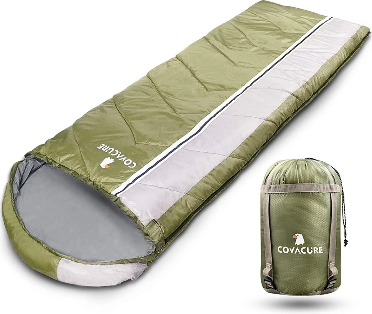 COVACURE 1.5/0.8kg Slaapzak, 3 Seizoenen Ultra Warm & Lichtgewicht Slaapzak Voor Volwassenen, Envelop Compacte Outdoor Slaapzakken Met Draagbare Compressie Tas Voor Camping, Rugzakken, Wandelen... 3 COVACURE 1.5/0.8kg Slaapzak, 3 Seizoenen Ultra Warm & Lichtgewicht Slaapzak Voor Volwassenen, Envelop Compacte Outdoor Slaapzakken Met Draagbare Compressie Tas Voor Camping, Rugzakken, Wandelen...