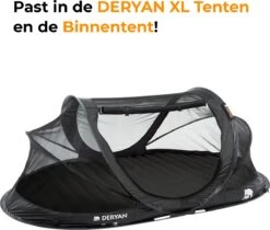Deryan Cocoon Pop Up Tent - Luchtbed - Luchtpomp - 4 Persoons - Zilver -Outdoor Camping Winkel 1200x1021 2
