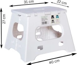 Splendole Opstapje Inklapbaar Caravanopstapje - Opvouwbaar - 120 Kg - 27 Cm Krukje Wit -Outdoor Camping Winkel 1200x1025 3
