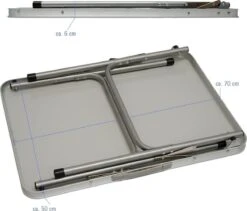 Alu Campingtafel 70x55cm - Inklapbbar Kampeertafel - Picknicktafel Licht Vouwtafel Klaptafel Grijs 19 Alu Campingtafel 70x55cm - Inklapbbar Kampeertafel - Picknicktafel Licht Vouwtafel Klaptafel Grijs -Outdoor Camping Winkel 1200x1026