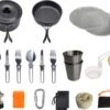 Hikr® Camping Pannenset - Complete 22-delige Kookset - Lichtgewicht - Kookgerei Servies - Outdoor - BPA-vrij - Keukengerei Set -Outdoor Camping Winkel 1200x1027 3