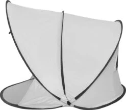 Deryan Luxe Pop Up Strandtent XXL - Anti-UV 50+ - Zilver -Outdoor Camping Winkel 1200x1047 4