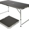 Aluminium Kampeertafel 120x60cm - Campingtafel Inklapbaar - 3-voudig Verstelbare Vouwtafel Antraciet -Outdoor Camping Winkel 1200x1050 3