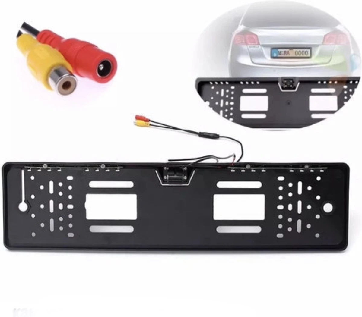 Draadloos Achteruitrijcamera 170 Graden Kijkhoek/Parkeerhulp/LED/Nachtzicht + Kentekenplaat Houder + Draadloos Module 14 Draadloos Achteruitrijcamera 170 Graden Kijkhoek/Parkeerhulp/LED/Nachtzicht + Kentekenplaat Houder + Draadloos Module - Afbeelding 12