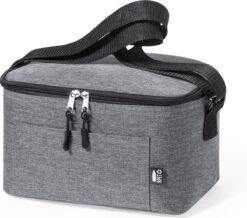 Merkloos Koeltas - Lunchtas - Koeltasje Lunch - Koelelementen - Isolatie - Volwassenen - Dames - Heren - RPET - Polyester - Aluminium - Grijs -Outdoor Camping Winkel 1200x1058 1