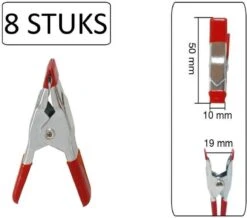 Benson Metalen Veerklem - 50 Mm - 8 Stuks -Outdoor Camping Winkel 1200x1060 2