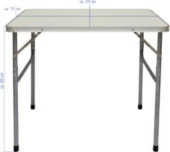 Alu Campingtafel 70x55cm - Inklapbbar Kampeertafel - Picknicktafel Licht Vouwtafel Klaptafel Grijs 23 Alu Campingtafel 70x55cm - Inklapbbar Kampeertafel - Picknicktafel Licht Vouwtafel Klaptafel Grijs -Outdoor Camping Winkel 1200x1072 1