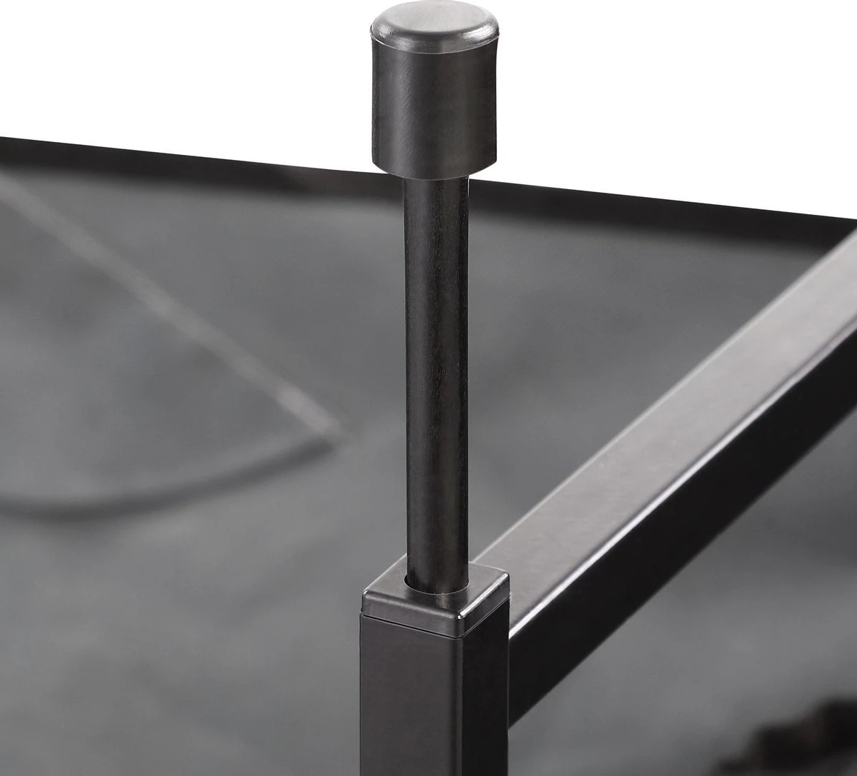 Monzana Bolderkar Opvouwbaar - 100 Liter - Met Afneembaar Dak Grijs 5 Monzana Bolderkar Opvouwbaar - 100 Liter - Met Afneembaar Dak Grijs - Afbeelding 3