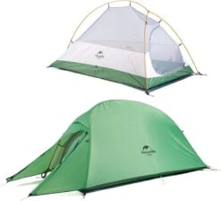 Cloud Up 1 Upgraded - Naturehike® - 1 Persoons Tent - Lichtgewicht Tent - Incl. Grondzeil - 210T 3000mm - Outdoor - Waterdicht - Hiking & Wandelen -Outdoor Camping Winkel 1200x1088 1