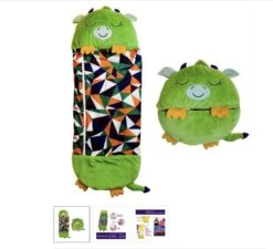 Draak Slaapzak -160 Cms | Kinderslaapzak | Slaapzak Junior | Nappers | Children Sleeping Bag | Kinderen Slaapzak | Super Soft 2 In 1 Fun Pillow &Sleepy For Boys | Draak Slaapzak | Zachte Slaapzak | Knuffel Slaapzak | 2 In 1 Slaapzak | Kinderen -Outdoor Camping Winkel 1200x1094 3