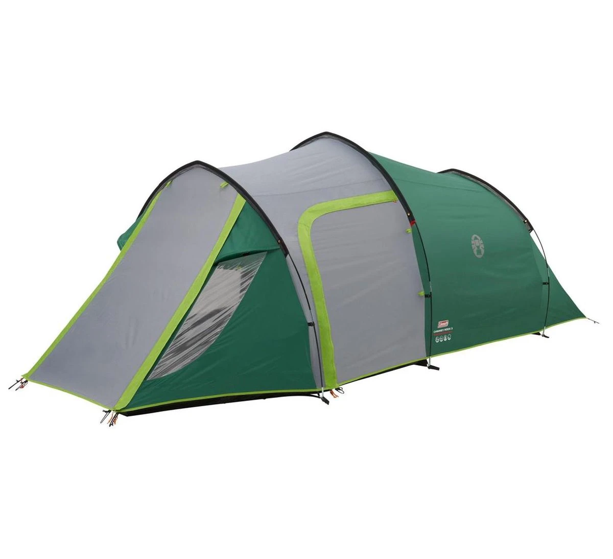 Coleman Chimney Rock 3 Plus Tunneltent - Verduisterend - 3-Persoons 3 Coleman Chimney Rock 3 Plus Tunneltent - Verduisterend - 3-Persoons - Afbeelding 2