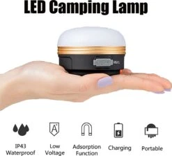 Albrillo Campinglamp LED 2 Stuks Campinglantaarn USB Oplaadbaar Campinglicht, 3 Modi Waterdicht Met 1800mAh Powerbank LED Campinglantaarn Tentverlichting Voor Vissen, Wandelen, Kamperen, Noodgevallen -Outdoor Camping Winkel 1200x1094 8