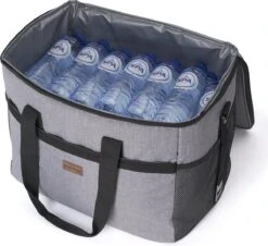 Packaway 4 Laags Geïsoleerde Koeltas - Lunchtas 40 Liter - Grijs -Outdoor Camping Winkel 1200x1099