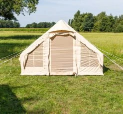 Opblaasbare Vier Persoons Tent Beige 300x200x210 Cm 37 Opblaasbare Vier Persoons Tent Beige 300x200x210 Cm -Outdoor Camping Winkel 1200x1111 13
