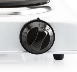 Kookplaat Basic Ø 16 Cm Elektrisch Wit Enkel Pits 1000W 5-standen 22 X 22 X 7 Cm -Outdoor Camping Winkel 1200x1119 4