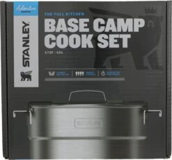 Stanley The Full Kitchen Base Camp Cook Set 3,5L - Campingkookset - Stainless Steel -Outdoor Camping Winkel 1200x1123 4
