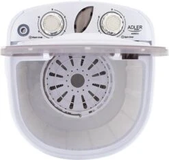 Adler AD8055 - Mini Wasmachine Met Centrifuge -Outdoor Camping Winkel 1200x1133 2