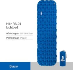 Hikr® Luchtbed - Slaapmat - Opblaasbaar Matras - Lichtgewicht - Outdoor - Camping - Hiking & Wandelen -Outdoor Camping Winkel 1200x1138
