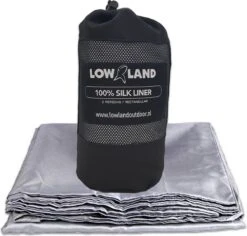 LOWLAND OUTDOOR® Lakenzak - 100% Zijde - 2 Persoons - 220x160cm - 255 Gram -Outdoor Camping Winkel 1200x1148 2