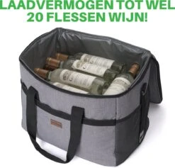Packaway 4 Laags Geïsoleerde Koeltas - Lunchtas 40 Liter - Grijs -Outdoor Camping Winkel 1200x1149 2