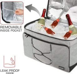 Bomoe Opvouwbare Koeltas IceBreezer KT53 - Koelbox Voor Onderweg - 53x37x32 Cm - 52 Liter - Picknicktas Perfect Voor Barbecues Of Festivals -Outdoor Camping Winkel 1200x1163 3