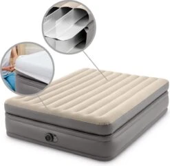 Intex Prime Comfort - Luchtbed - 2-Persoons - 152x203x51 Cm (BxLxH) - Grijs - Met Ingebouwde Motorpomp -Outdoor Camping Winkel 1200x1170 6