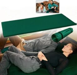 HikeMeister- Slaapmat - 200x 66 X 10 Cm - Zelfopblazend - 1 Persoons - Groen -Outdoor Camping Winkel 1200x1176 8