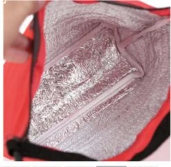 Merkloos Koeltas Lunch - Lunchtas Volwassenen - Kinderen - Lunchtrommel - Picknicktas - Koelzak - Coolbag - Waterdicht - Roze -Outdoor Camping Winkel 1200x1178