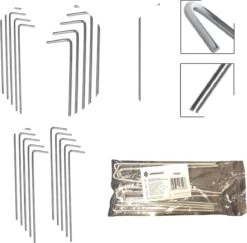 Springos Tentharingen | Haringen | Grondpennen | Staal | 10 Stuks -Outdoor Camping Winkel 1200x1182 10